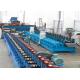 Door Hinge Profile Roll Forming Machine , Auto Cold Rolling Machine Flying Welding