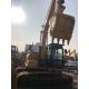 Yellow Color Used Excavator Machine 1CBM CAT Crawler Excavator 320D 2015 Year