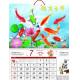 PLASTIC LENTICULAR customized 3d lenticular desk pad calendar pp 3D Printing Lenticular Ocean Animal Calendars