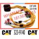 Excavator Engine Wire Harness C9 Wiring Harness 323-9140 For CAT E330D E336D