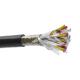 High-Performance Computer Instrumentation Cable FEP Insulation Silicone Jacket Shielded Cable