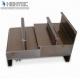 Brown Anodizing Extruded Aluminum Shapes 6063 - T5 / 6060 - T6