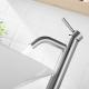 Stainless Steel 304 Basin Faucets Modern One Handle Sink Kitchen Taps for Hot Cold Water