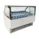 16 Pans Commercial Ice Cream Display Refrigerator Freezers Gelato Freezer Hard Ice Cream Freezing Display