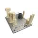 Precision Machining 6061 CNC Milling Parts Black Positive Oxidation Tooling Positioning Cover Plate