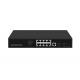 Gigabit 8 port poe switch managed ethernet fiber switch 120W AC100-240V Input