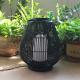 IP44 Waterproof Rattan Garden Lanterns For Outdoor Landscape Floor