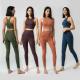 Women Full Coverage Gym Activewear Sets Push Up Butt Printed Gym Leggings