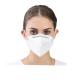 Fda / Ce Safety Disposable Protective Face Mask , White Reusable N95 Earloop Mask