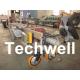 Steel 29 - 26 ga Portable Rainspout Roll Forming Machine for Rainwater Downpipe