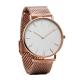 Rose Gold Mens Stainless Steel Watches Singapore Movement Quartz Sr626sw