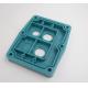 Waterproof Plastic Moulded Components Green Color Scratch Off Various Shape