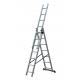 Portable Aluminum Extension Ladder 3x7 Aluminium Telescopic Ladder