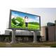 Pixel Pitch 8mm Outdoor Advertising LED Display Brightness 4800-5500 Easy To Maintain