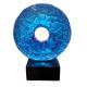 Tabletop Decoration Blue Resin Trophy Diameter 20cm