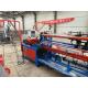Servo Motor 5.5 KW Chain Link Fencing Making Machine For 3000mm Width