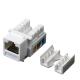 Exact Cables Cat5e/Cat6/Cat6A Networking Module Rj45 Keystone Jack for Cat3/Cat5e/Cat6