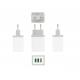USB 3 Ports QC3.0 Universal 30w Wall Charger Adapter