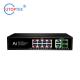 10/100/1000M 8POE+2UTP+2SFP IEEE802.3af/at POE Etherent switch for CCTV Network system