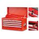 Stainless Steel Mobile Red Tool Box Top Cabinet Powder Coating Finish