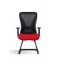 Metal Frame Desk Mesh Office Swivel Chair 0.178CBM Black Nylon 60cm