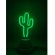 Cactus 5v 60HZ Neon Light Desk Lamp Sculpture Glass 8.5 Kgs Custom