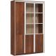 Melamine Board Wood Look File Cabinet 1.3M 3 Doors ISO14001