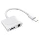Aux Lightning To 3.5 Mm Headphone Jack Adapter And Charger for Iphone 7 8