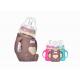 Wide Bore Newborn Baby Feeding Bottle , Anti Flatulence Glass Feeding Bottle For Infant