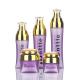 Fashion Purple PET Cosmetic Packaging Bottles 100g Spray Cream Jars