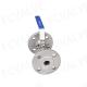 Manual Driving Mode 3PC Class150 Stainless Steel ANSI Flange Ball Valve for DN15-DN100