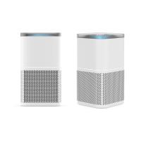 Smart Tabletop Indoor Air Purifier 30DB Activated Carbon 390*221*220mm