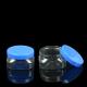 Electroplating 100ml 500ml PET Jar Packaging PET Square Jars Deodorant Empty