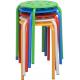 Classroom Plastic Stacking Chairs For Kids Students Plastic Eco - Friendly