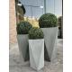Factory direct sales best selling light weight durable square large plant pots for garden decoration