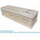 Japan Style Carving Funeral Coffin Solid Wood Coffin With Hand-Carving Good Quality Solid Wood Hand-caved Coffin