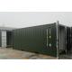 Road Shipping Second Hand Steel Containers 2.59m Height 33 Cbm