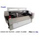 Metal / Fabric Laser Cutting Machine , Industrial CNC Fabric Cutter With Alarm Light