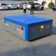 Industrial Materials Battery Transfer Cart , 3 Tons Hydraulic Lifting Electric Flat Car