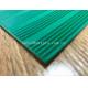 Green 3mm Thick Durable Corrugated Rubber Sheet Anti in Roll Colorful Rubber