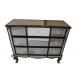 mirrored bedroom chest dresser table furniture