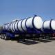 3 Axle 20cbm 98% Sulfuric Acid Tanker Semi Trailer for Nigeria
