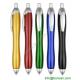 plastic ball pen,shining color ball point pen,shining gift ball pen