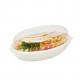 26OZ Eco Friendly Biodegradable Container Sugarcane Bagasse Takeaway Oval Bowl