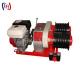 Double Capstan Drum Winch 5 Tons With Trailer Match Honda / Yamaha Gasoline Engine