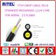 FTTH/FTTB/FTTC drop fiber optic cable FTTH-3 figure-8 type aerial for access network
