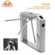 Little Power Access Control Turnstile Barrier Silent Operation Compact Designed