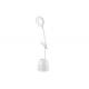 White Stepless Brightness Smart LED Table Lamp With Fan And Pen Holder Environmental Friendly