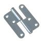 European Standard Steel Lift Off Hinges Chrome Finished For Non Rebated Doors