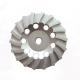 Double Turbo Metal Bonded Diamond Grinding Wheel For Concrete Surface Grinding